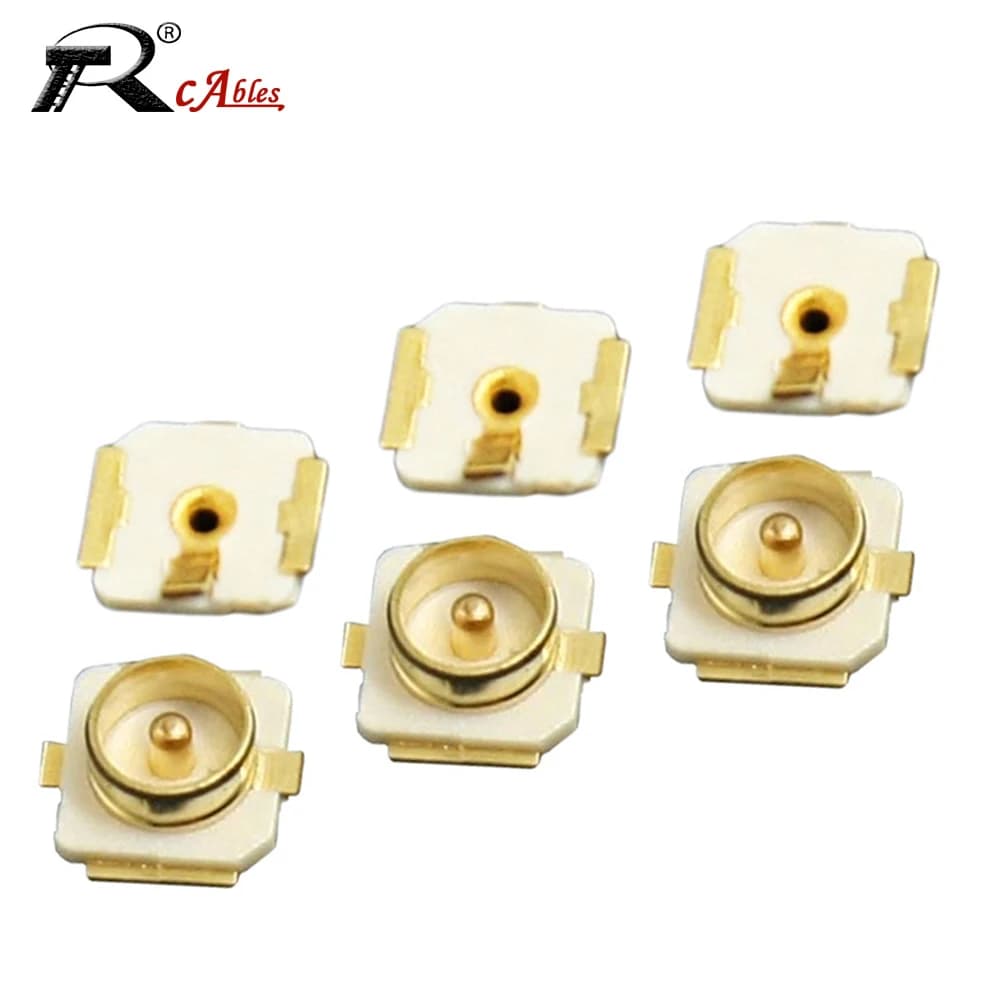 100 Pezzi Connettore Maschio MHF4 di 4a Generazione, Base U.FL SMT PCB, Connettore Coassiale RF per Antenna WiFi