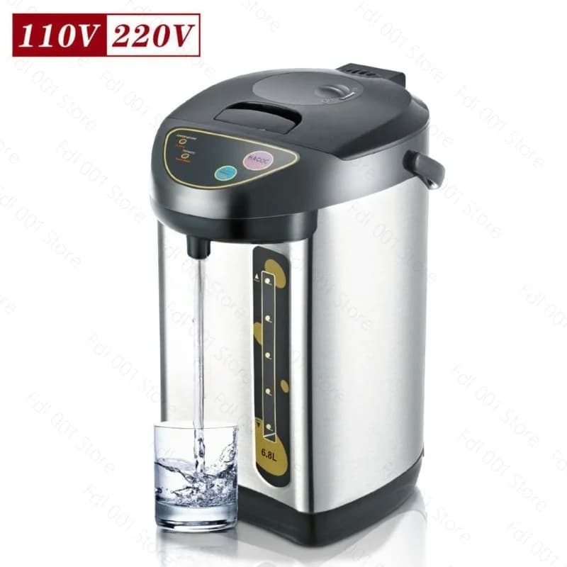 Electric hot water bottle insulation 6.8L kettle constant temperature water dispenser automatic large-capacity boiling water