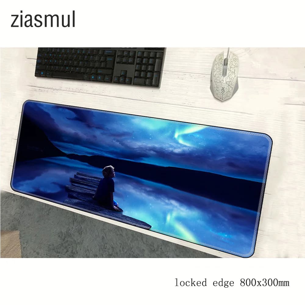 Child Fantasy padmouse accessorio anime 900x400x2mm tappetino per mouse gaming enterprise Tappetini in gomma di fascia alta tastiera tappetino per mouse gamer