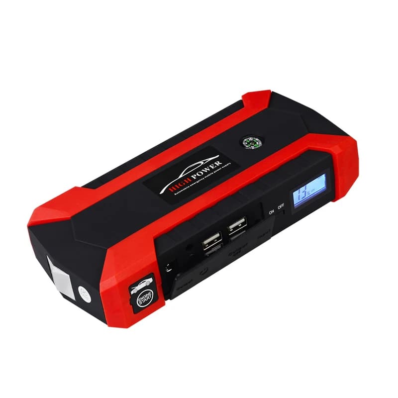 Avviatore di emergenza per auto Power Bank 12000mAh 12V Dispositivo di avviamento Caricabatteria per auto portatile di emergenza per auto