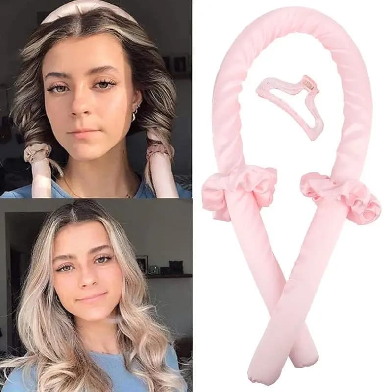 Women's Heatless Curling Rod Hair Drops without Heat Hair Band Makes Soft Hair and Shiny Bigodino for Hair Tools for Hairdressers Accessories Woman.