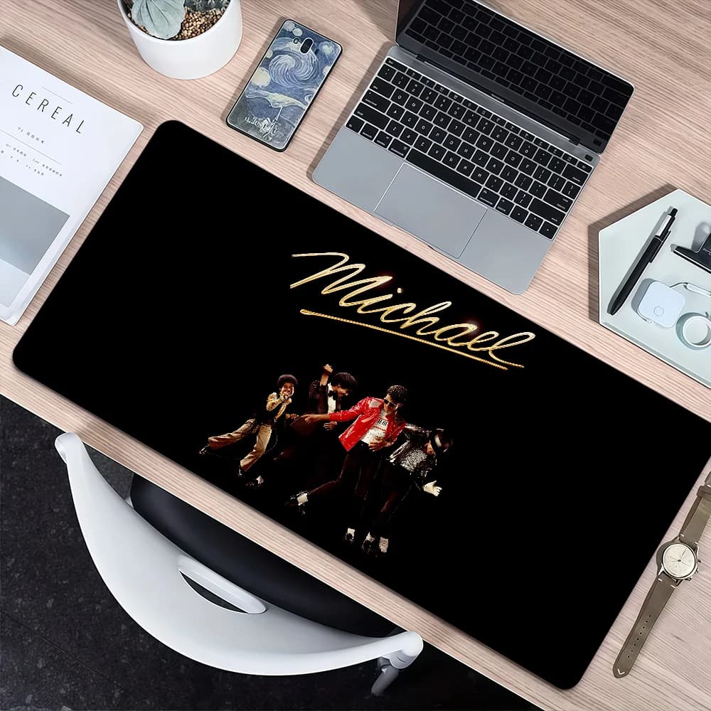 2026 Cool M-Michael J-Jackson cc Mouse Pad Non-slip Thickened MousePad Large Writing Lockedge Gaming Cushion Office Student
