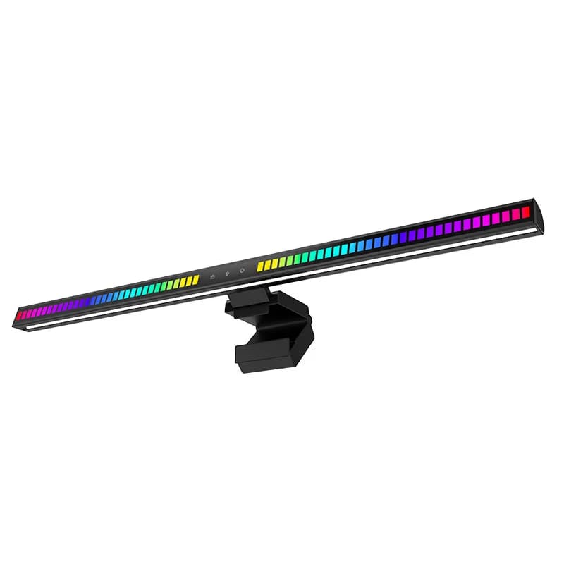 RGB Led Monitor per computer Barra luminosa Musica Ritmo Schermo Lampada a sospensione Atmosfera dimmerabile Lampada notturna per gioco/studio/lavoro