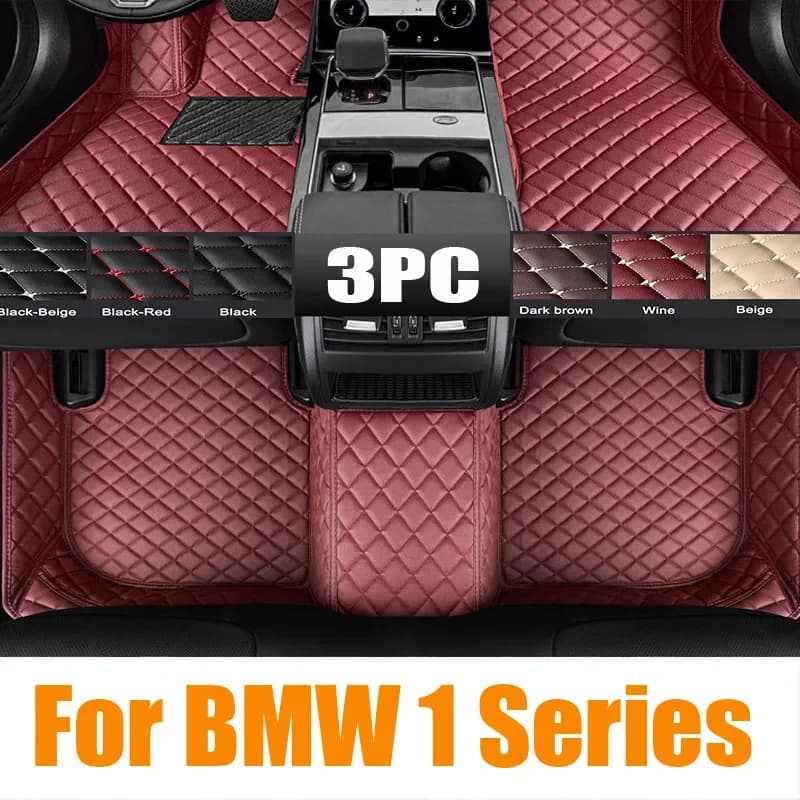 Per BMW Serie 1 F20 Hatchback 2010-2019 Auto Tappetini Per Auto All-Weather TPE Tappetini Inodore Pad Vassoio Impermeabile Zerbino Interno