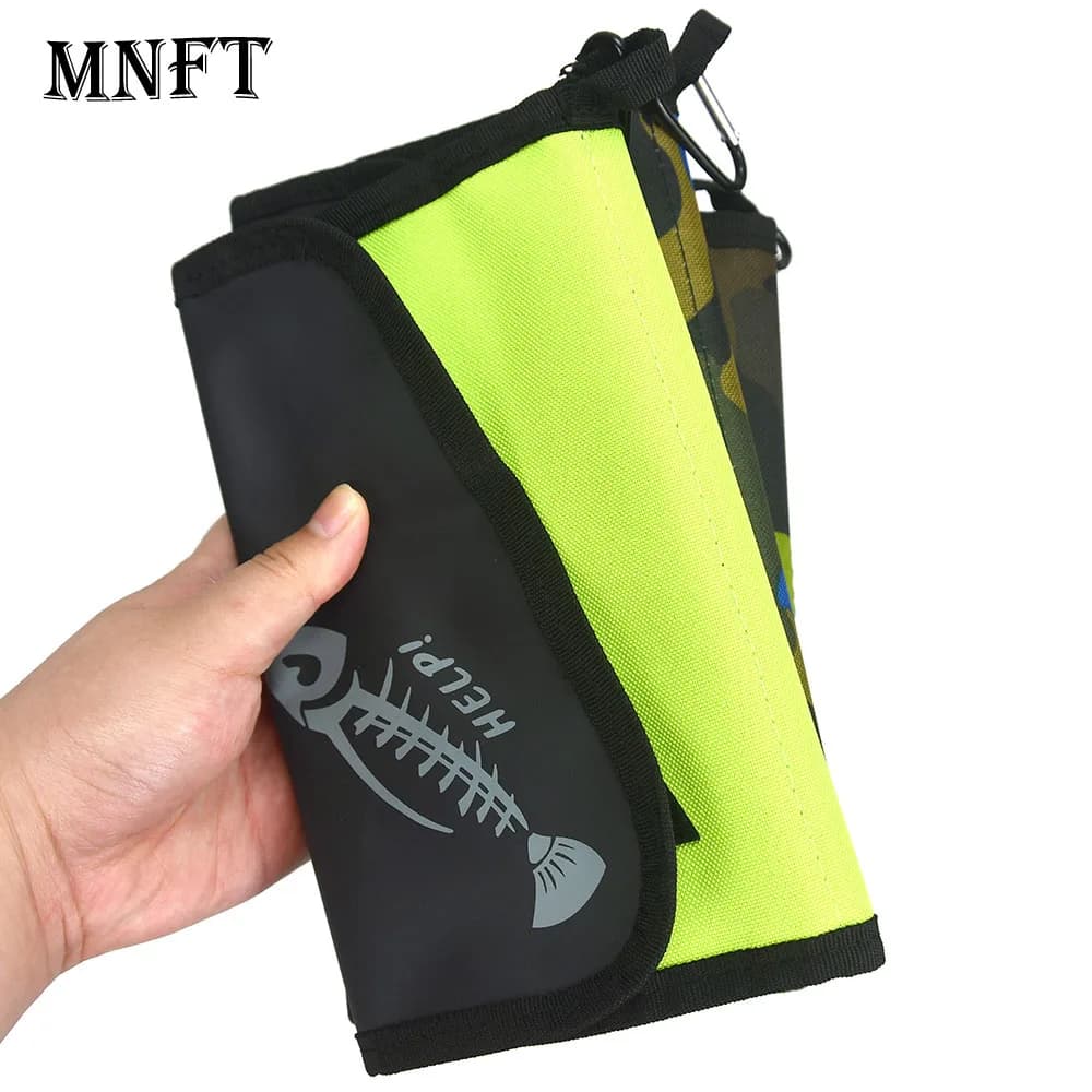 New bag for storing fishing baits Waterproof bait bags Fishing equipment bag with carburetor Portable soft bait case Sea equipment