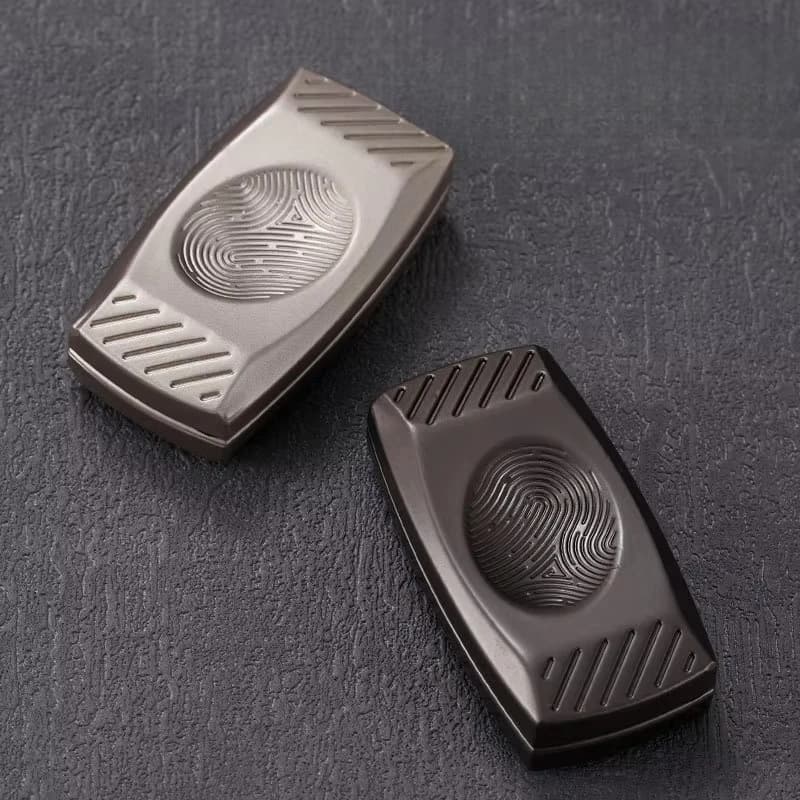 Cursore tattile magnetico per impronte digitali EDC Fidget Slider Metallo Fidget Toys Strumento ADHD Giocattoli per alleviare lo stress per l'ansia per adulti