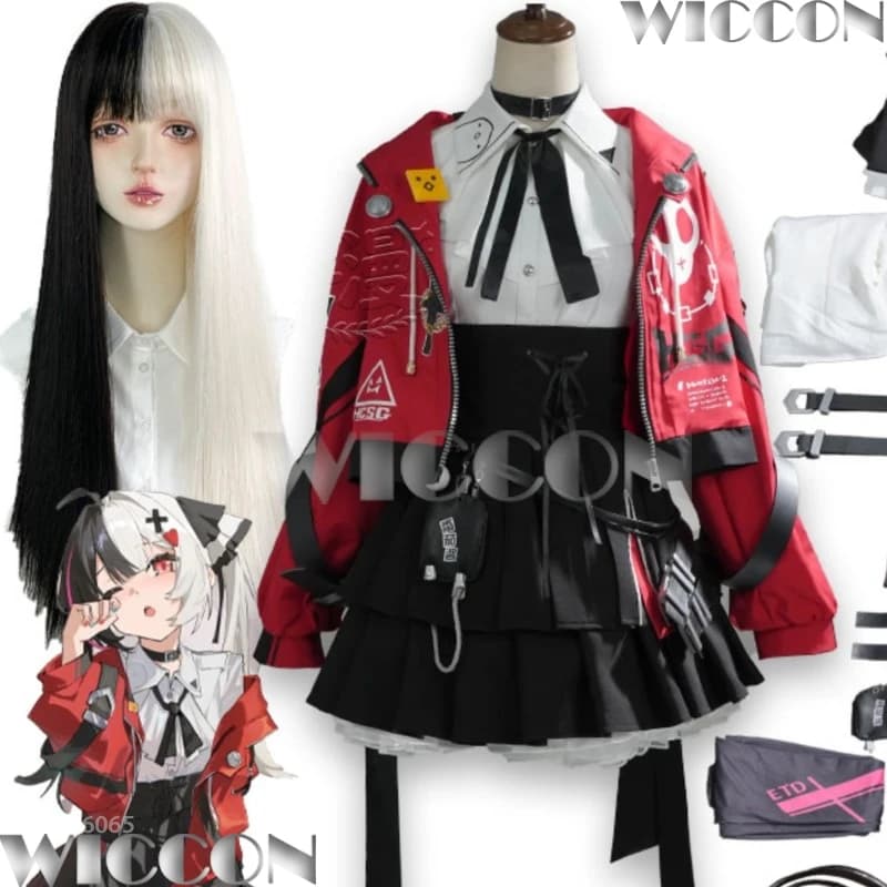 Neverness To Everness Requiem Cosplay Costume Carnival Party Role Play Men Women Outfit Anime Game Halloween Carnaval Navidad