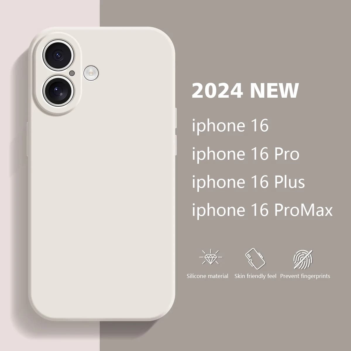 Custodia antiurto di lusso per iPhone 16 Pro Max Custodia in silicone liquido per iPhone 15 14 13 12 11 ProMax mini Cover Accessori per telefoni