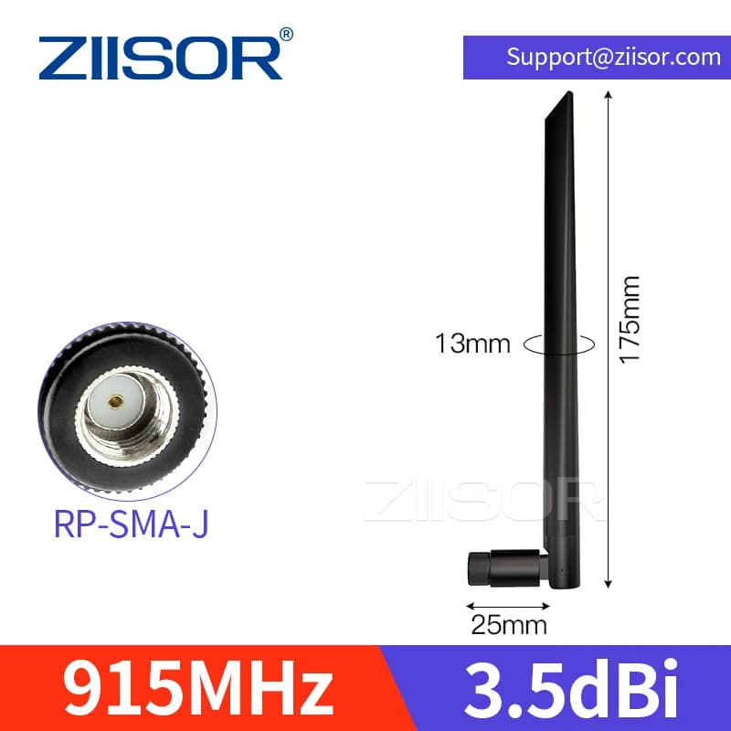 Antenna LoRa 915 MHz Wifi 915 MHz a lungo raggio per Modem Router RP SMA maschio 915 M Antenne per comunicazione Internet Aircard