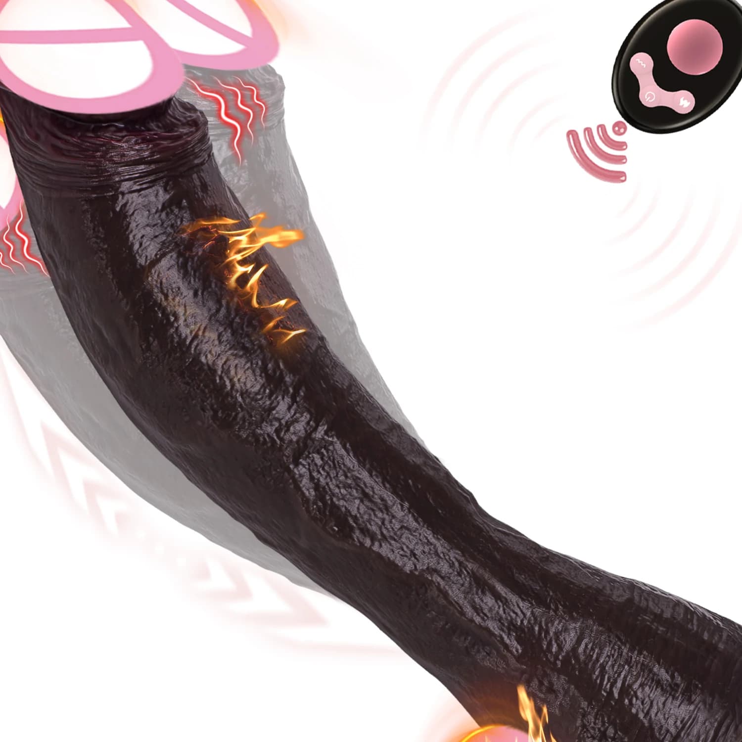 enorme realistico vibratore dildo pene altalena telescopica riscaldamento vibratori in silicone vibratori telecomandati femminili per le donne giocattoli del sesso