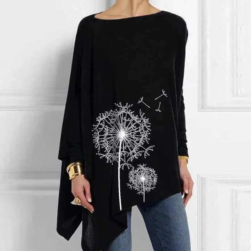 Women's Women's Uneven Cotton Blouses Casual Or Long Sleeved Shirt Women's Tunic 2023 Women's Short Shirt