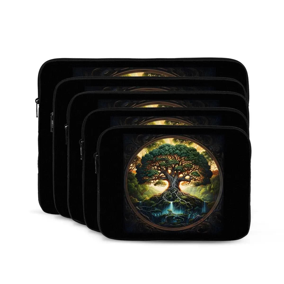 Grande albero della vita Borsa per laptop con stampa digitale Custodia per notebook Custodia per notebook Borsa per tablet Custodia antiurto