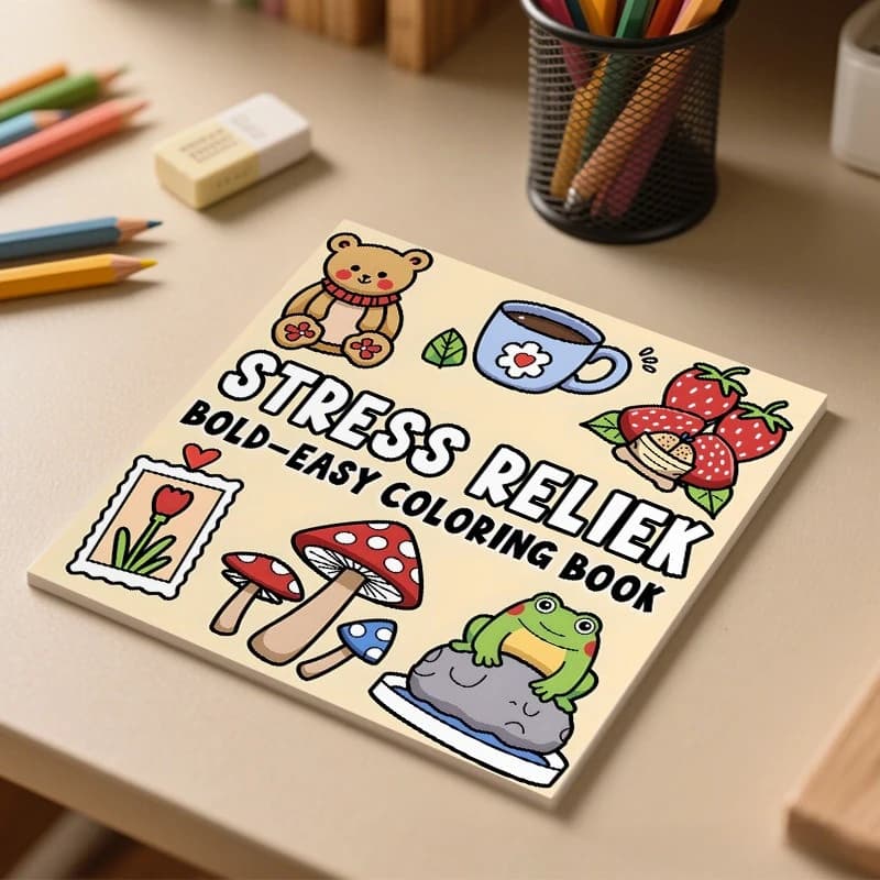 Cross-border Supply Stress Relief Coloring Books, Graffiti Sketchbooks & Tracing Pads