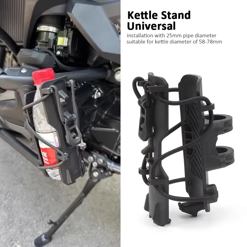 Motorcycle Diameter 25mm Honda Auction For Kawasaki New Water Glass Holder Universal Support for Gasket Guide 58mm-78mm