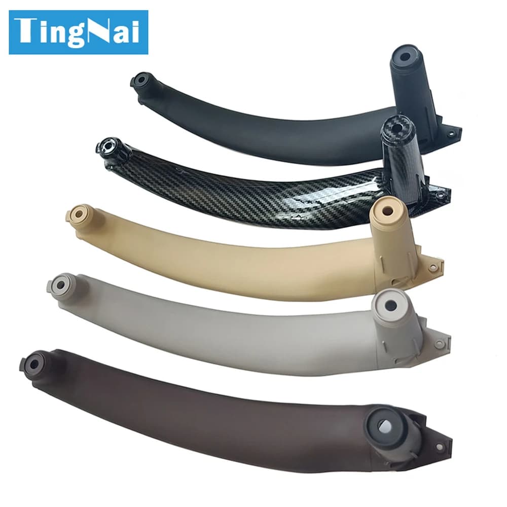 LHD RHD Car Interior anteriore posteriore porta del passeggero sinistra destra maniglia di trazione copertura interna Trim per BMW X5 X6 E70 E71 E72 2007-2014