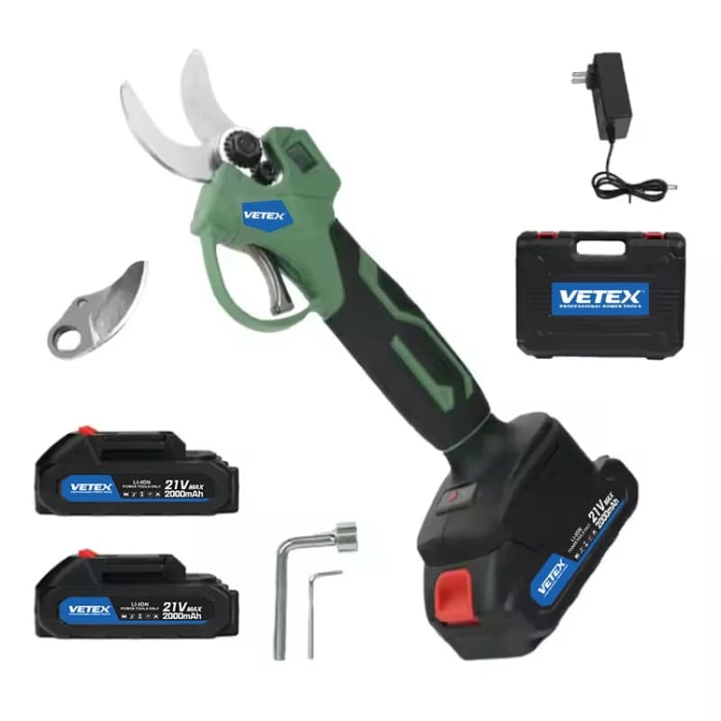 Hot selling PS-D-2128 Electric brushless shears Electric gardening tool with 2 batteries and 1 charger for home use