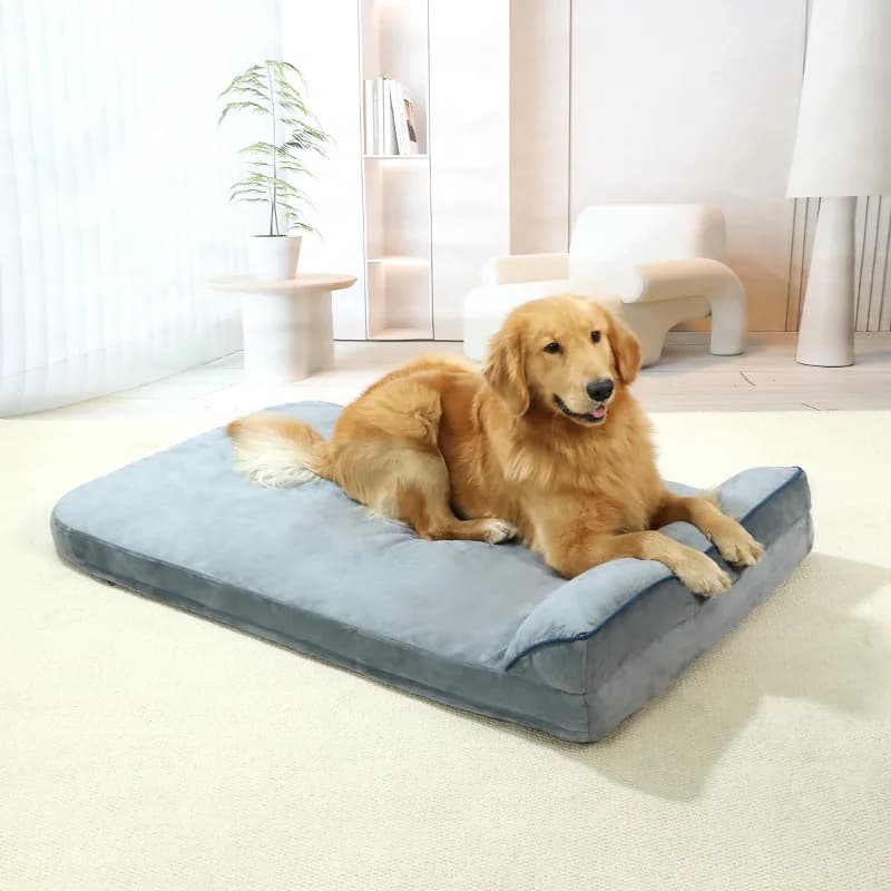 Nido di peluche Lettino per cani quattro stagioni Tappetino per cani Cuscino per animali domestici Caldo materassino per dormire autunno inverno Letto per cani lavabile rimovibile