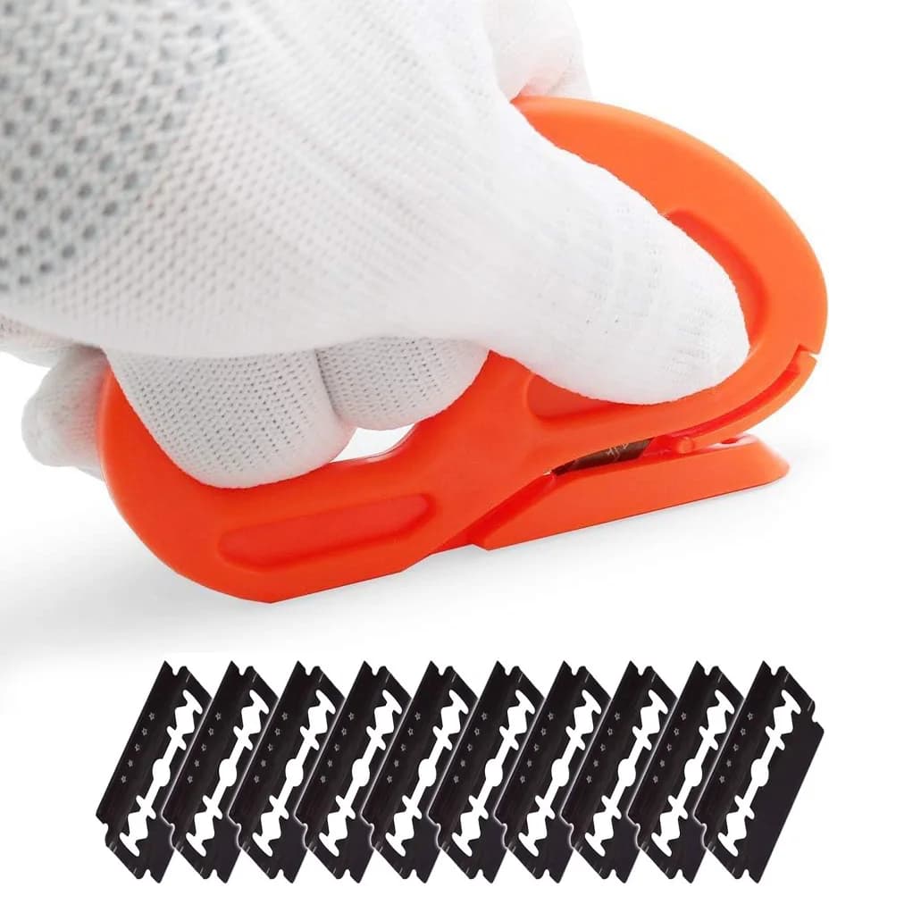 11/12pcs Car Vinyl Wrap Knife Safety Cutter Wrapping Paper Cutter for Car Sticker Carbon Fiber Vinyl Wrap Film Cutting Tool