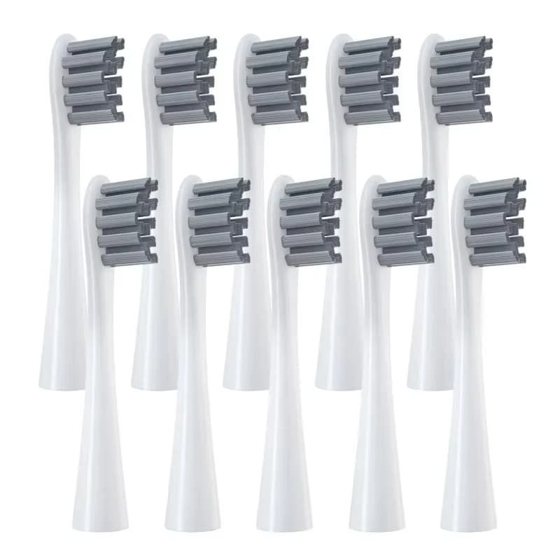 Confezione da 10 testine per spazzolino elettrico per tutti i modelli Oclean x pro Elite, X, X Pro, Flow, F1, Air 2. Nero, Bianco, Rosa