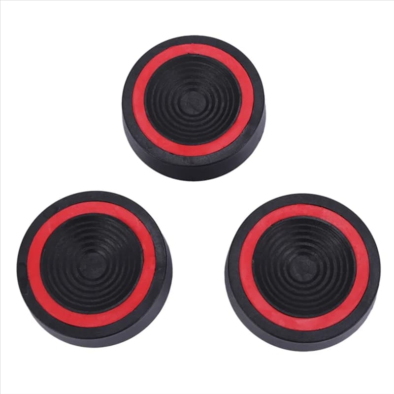 3 Cuscinetti per piedi per treppiede antivibranti Cuscinetti per soppressione pesante, ammortizzatori per adattatore per supporti per telescopio XY