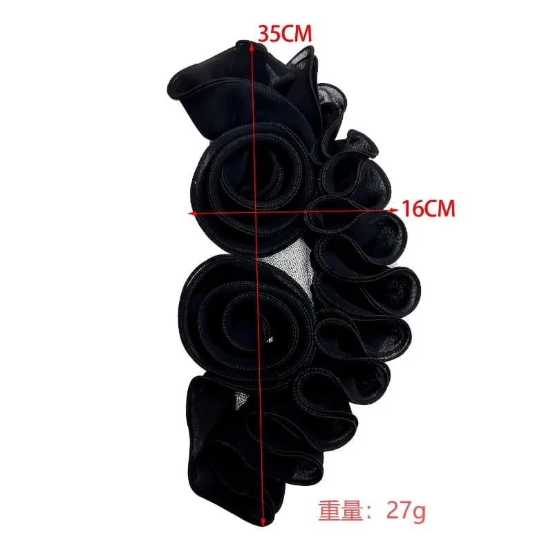 3D Flower Decoration Lace Wedding Dress, Dress, Swimsuit Accessories, Decal Fabric, Clothing Decoration DIY