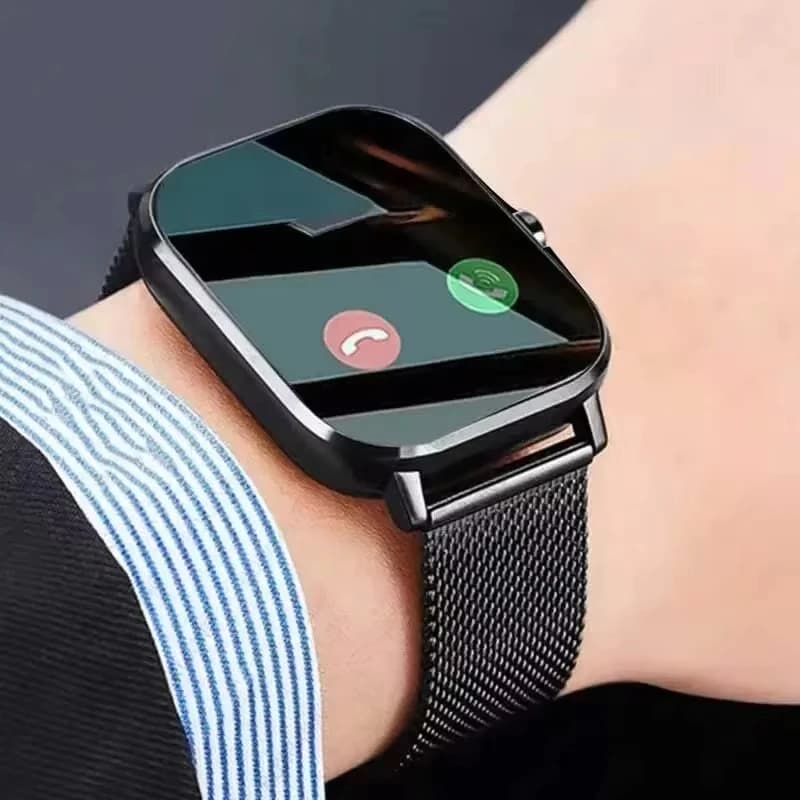 1.83 '' Sport Astuto Della Vigilanza Orologio Fitness Monitor di Salute Smartwatch Impermeabile Chiamata Senza Fili Orologi Per Le Donne Degli Uomini Android Ios Nuovo