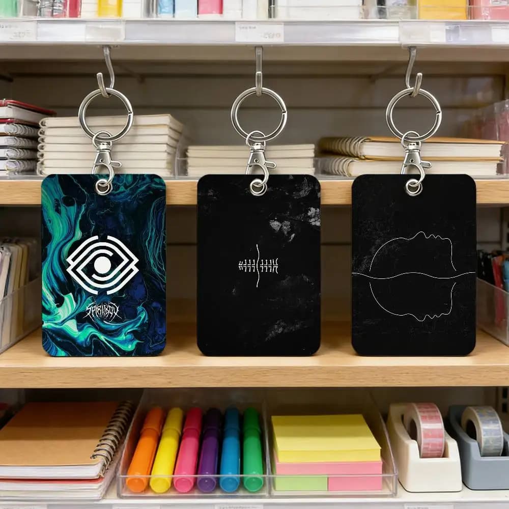 Cinturino in metallo S-Spiritbox-X Tsunami Sea per portachiavi, cordino fai da te, accessori regalo