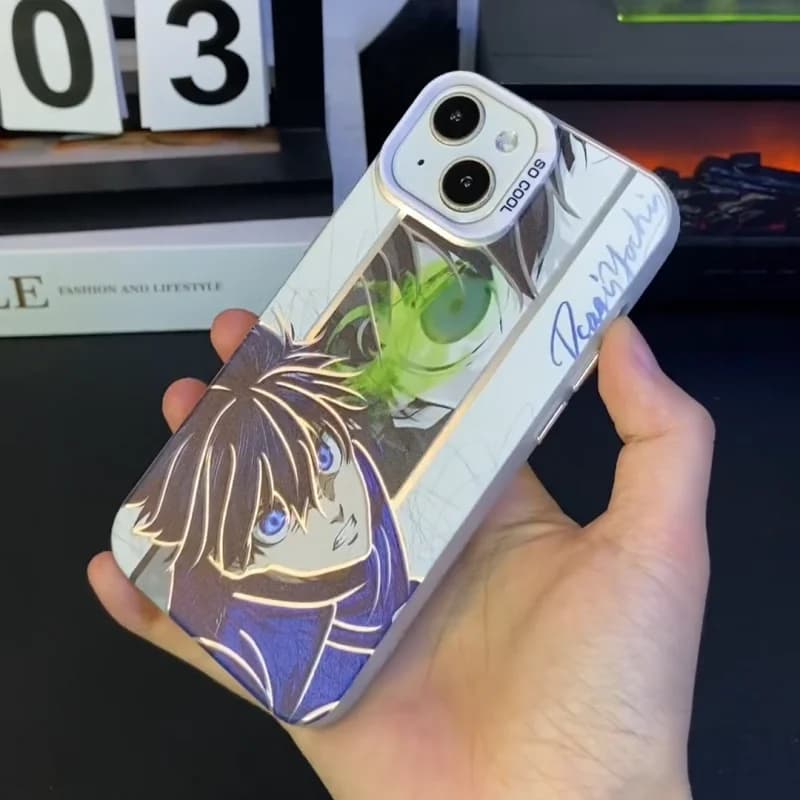 Custodia per telefono Japan Football Anime BLUE LOCK per iPhone 17 16 15 14 13 12 11 Pro Max Plus Air mini Selfish Isagi Yoichi Cover posteriore