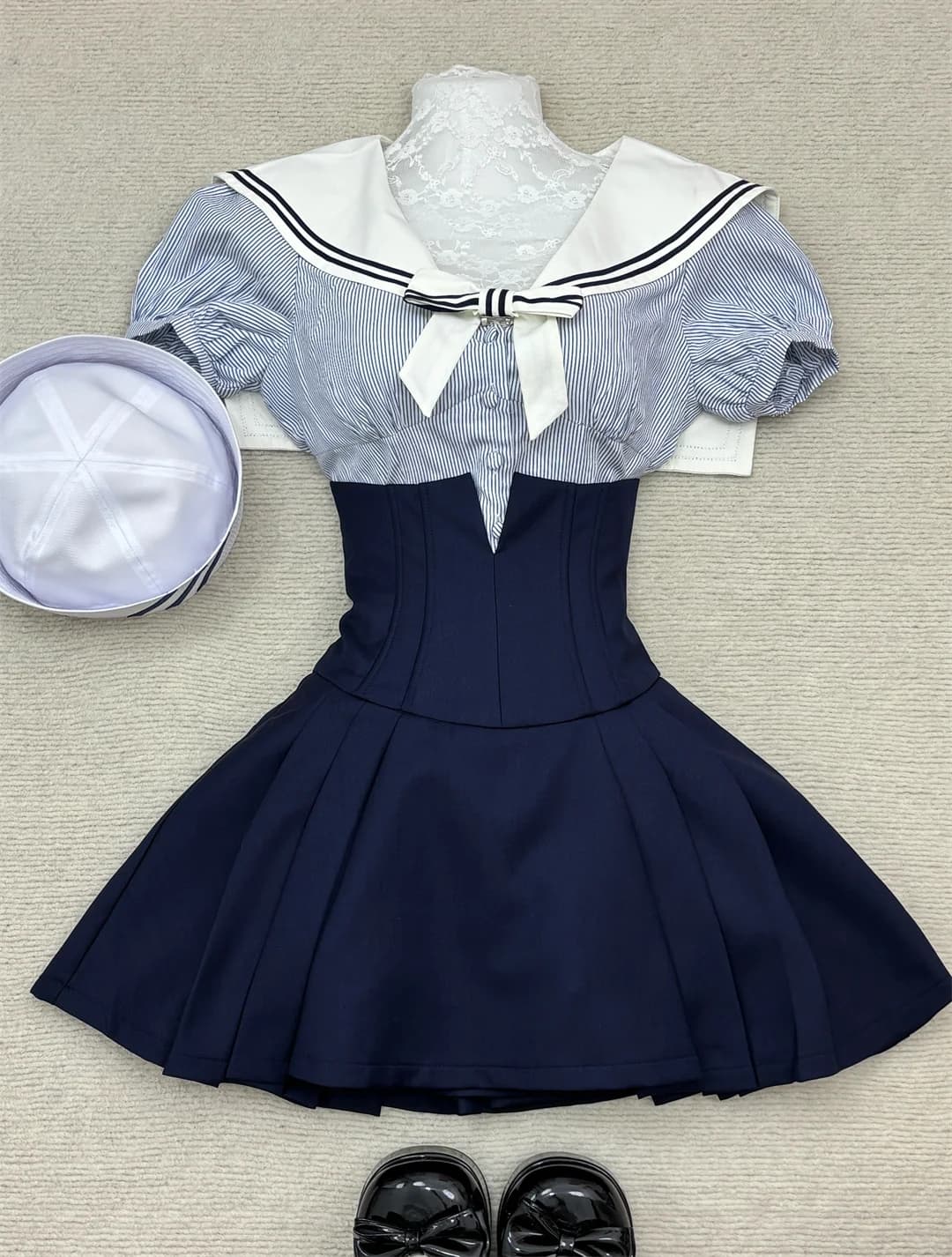 Korean Popular Summer Sweet Kawaii Elegant Women 2 Pieces Sets Y2k Preppy Style Retro Mini Skirt Suit Female Slim Chic Clothes