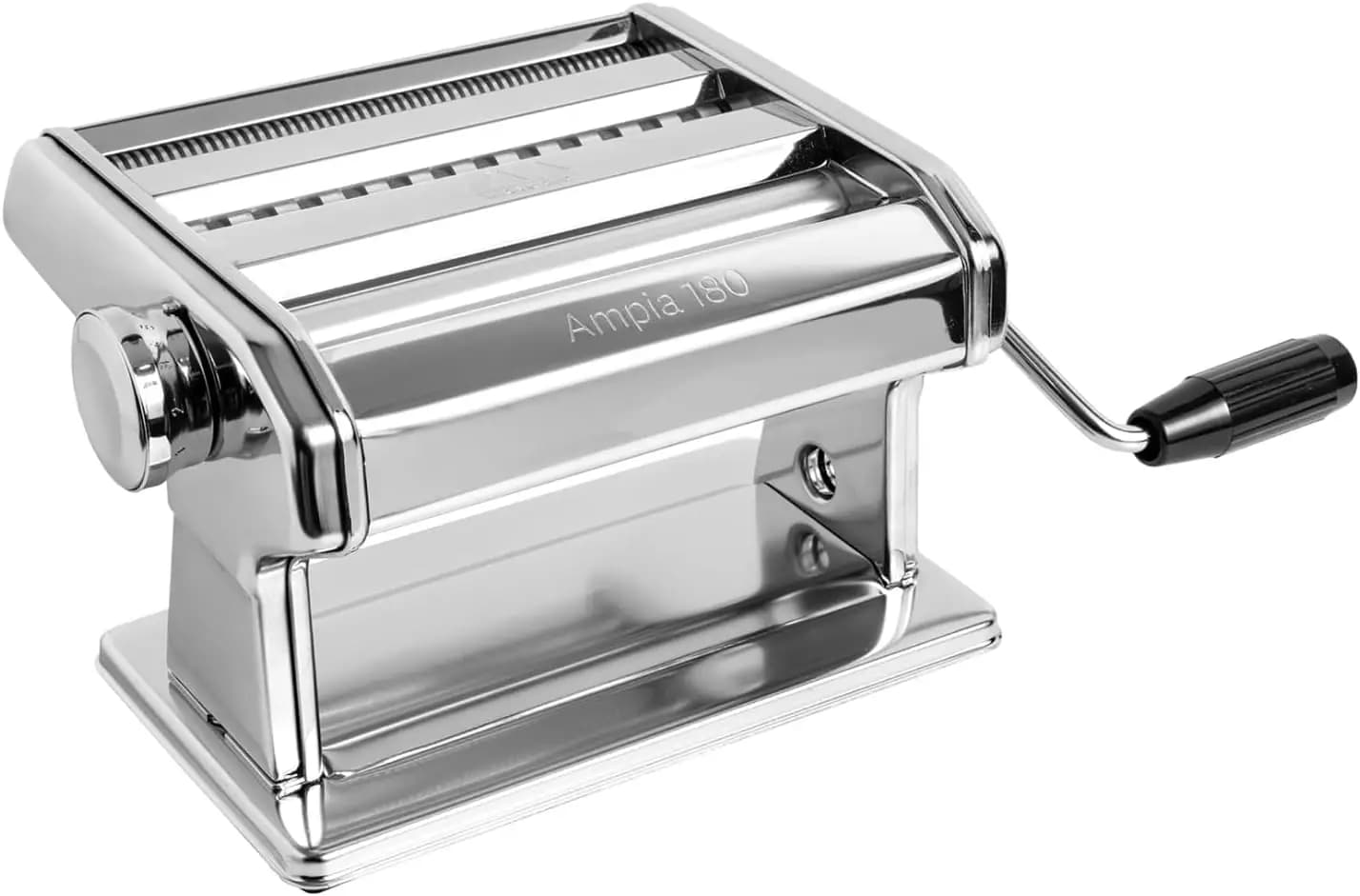 Macchina Classica Manuale per Pasta Fatta in Casa: Lasagne, Fettuccine e Tagliolini - Costruzione in Acciaio Resistente