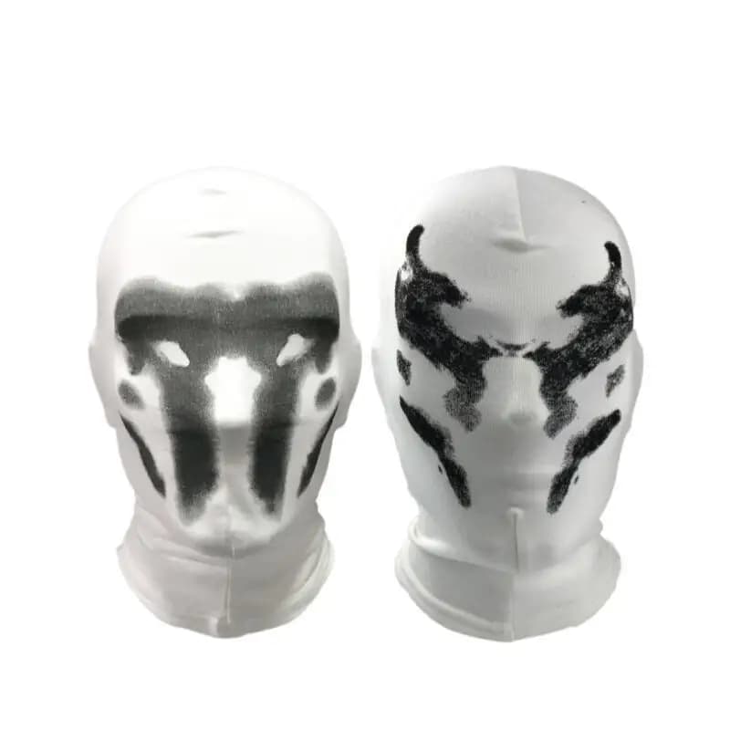 Maschera Anime Hot Rorschach, Maschere Inkblot di Halloween, Costume Watchmen, Maschere Cosplay, Maschere Anime, Maschere Supereroi, Maschere per Feste