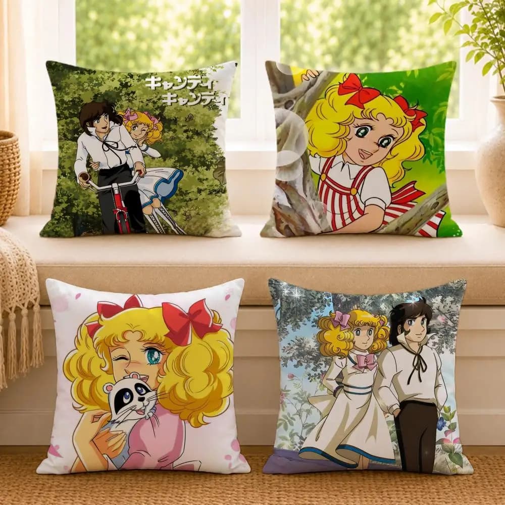 Classic C-Candy CandyS Cushion Cover Ultra Soft Pillowcase, Cloud-Like Comfort Fabric with Concealed Zipper