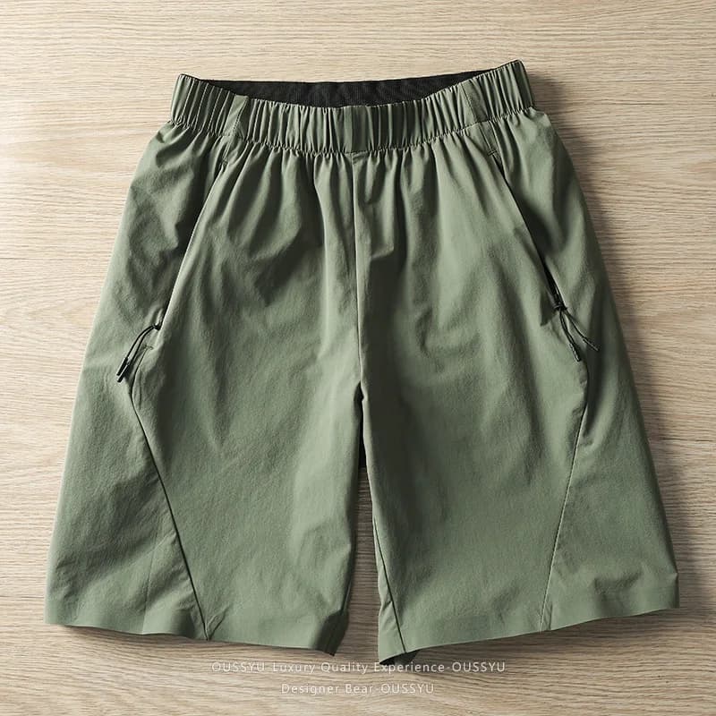 Summer High Stretch Quick Dry Shorts Men Baggy Elastic Outdoor Sports Jorts Casual Work Tactical Cargo Shorts Men Plus Size 8XL