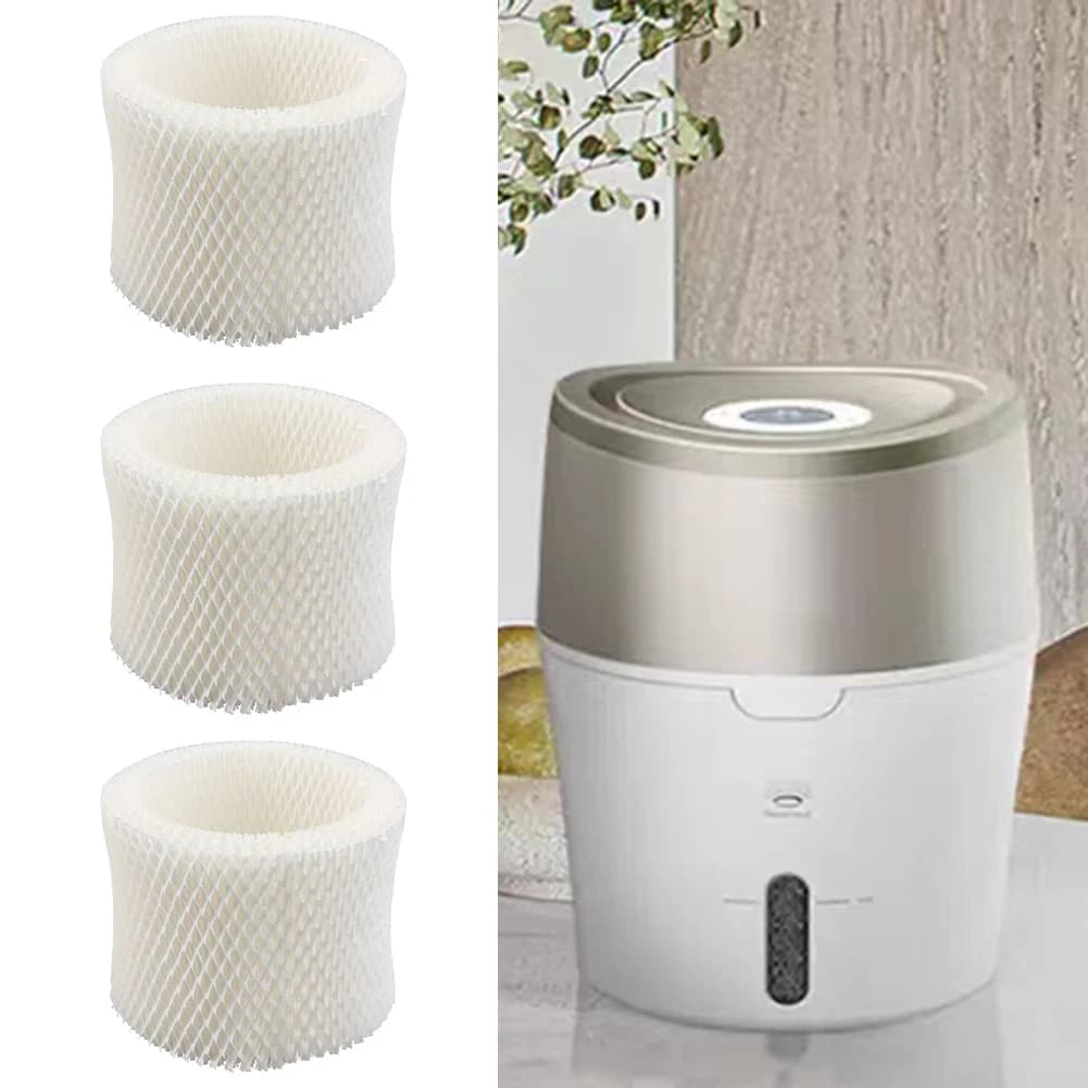 FY2401 Humidifier Filter Replacement Parts Kit Fit HU4801 HU4802 HU4803 Reusable Washable Density Fiber 30 Mm Zeros White Dust