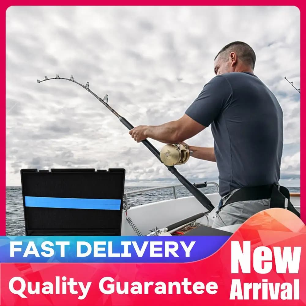 Double Side Fishing Tool Box, Ultra Thin Plastic Esche Box, Outdoor Fishing Laptop