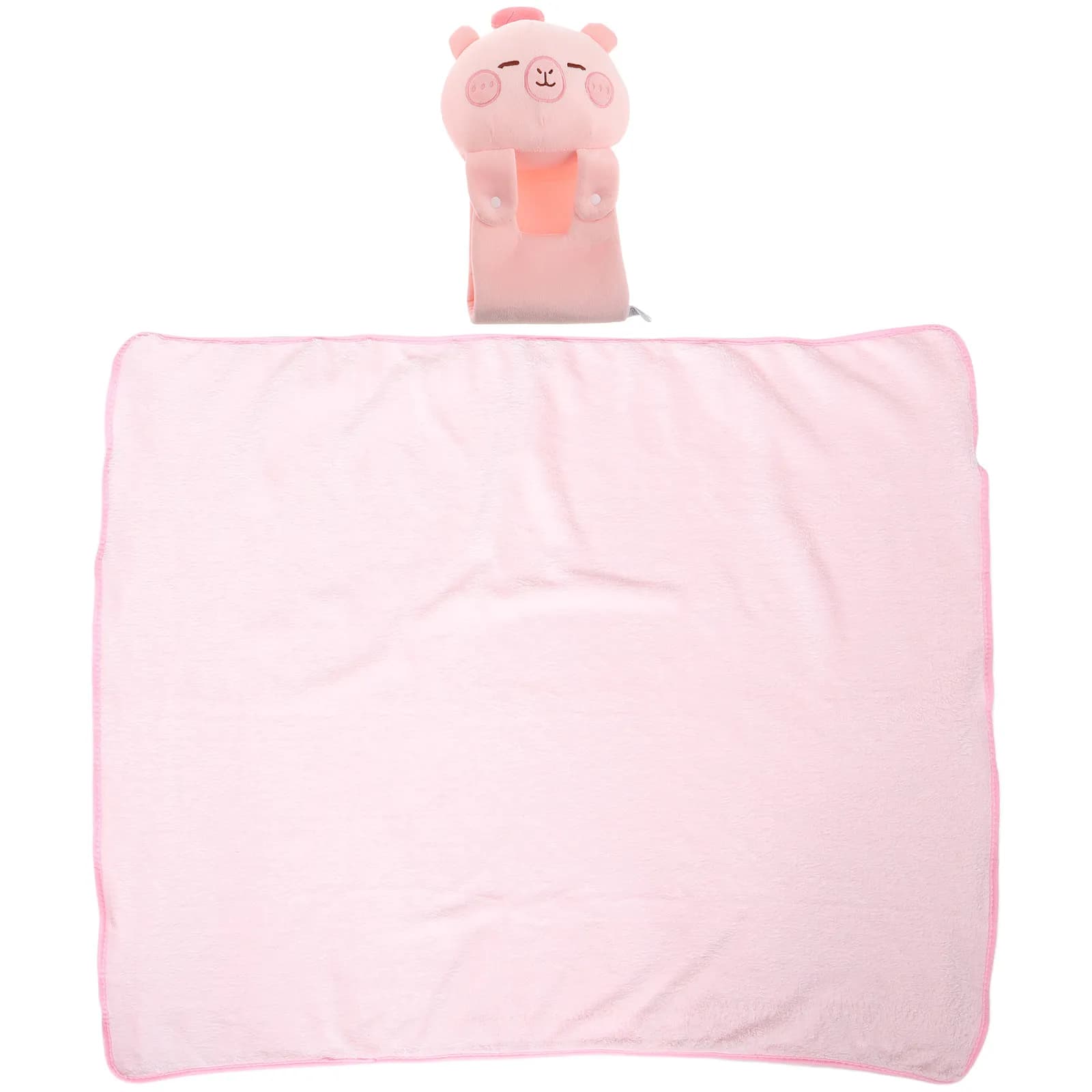 Cuscino e Coperta 2-in-1 per Auto, Pieghevole, Morbido e Caldo, per Ufficio, Sedile Auto, Aereo, Viaggi d'Affari, Climi Freddi