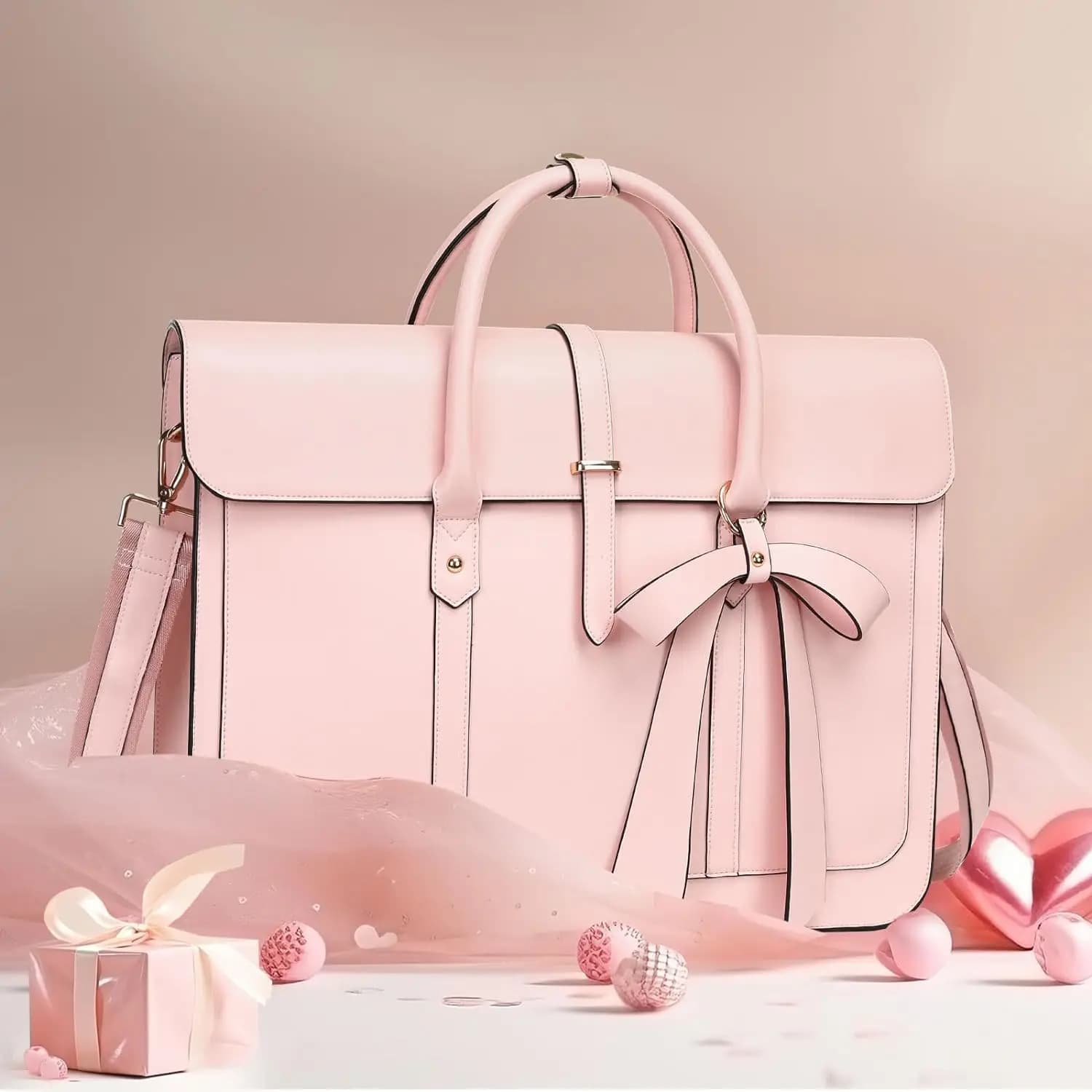 Borsa tote alla moda da donna 2024 borsa a tracolla in pelle PU borsa casual borsa da lavoro valigetta da viaggio manica per computer