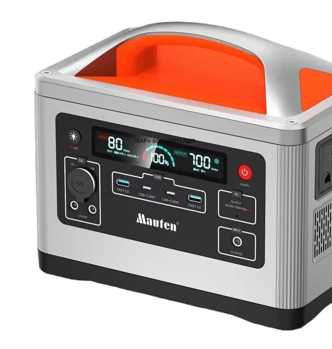 J Generatore di energia portatile Avviatore di emergenza Onda sinusoidale pura Pannello solare agli ioni di litio Auto da campeggio Casa all'aperto