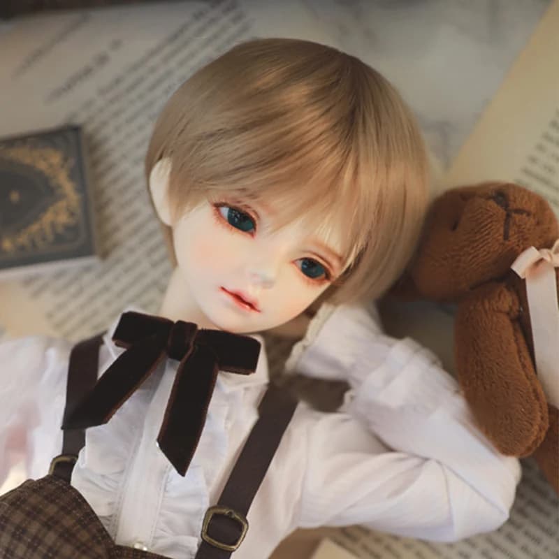 Set completo 1/4 BJD/SD Kid Delf DIEZ Cool Boy Body Doll Joint spot trucco vestiti parrucca scarpe