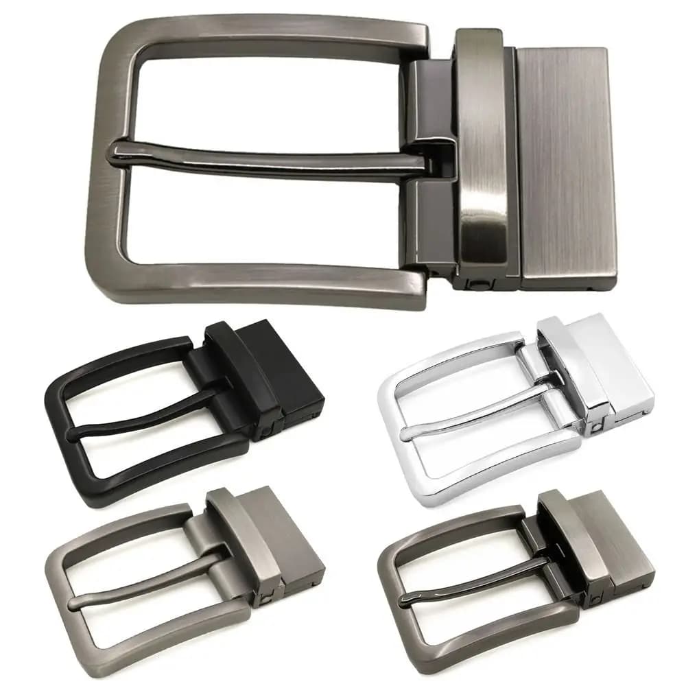 Casual Single Prong Replacement Classic Belt Buckles Waistband Head End Bar 35mm Pin Buckle