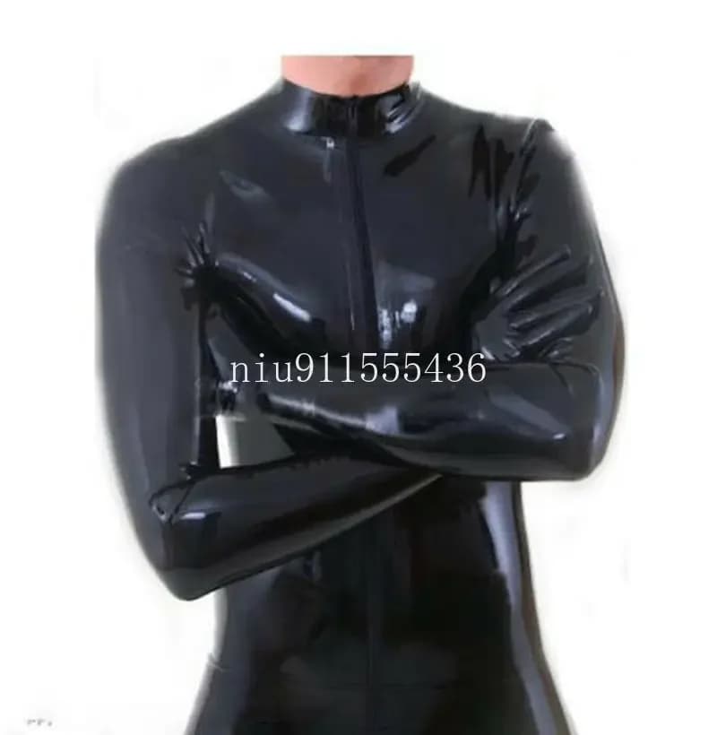 Catsuit in lattice naturale Tute in gomma unisex fatte a mano con guanti e calzini Body attillato per uomo