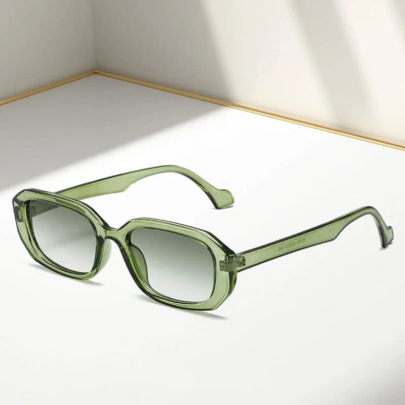 Women's Classic Colorful Square Sunglasses Men's Luxury Brand Sunglasses Retro Business Pendolars Male Protective Glasses UV400