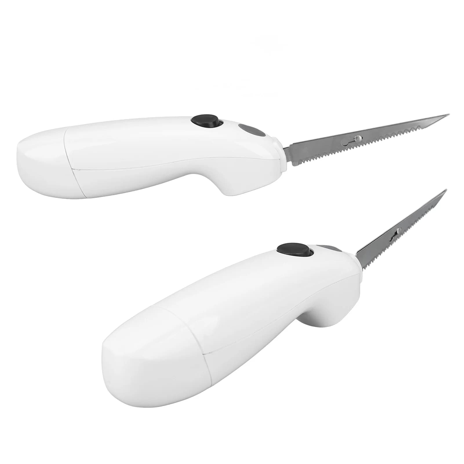 Coltello Elettrico a Batteria Leggero per Intaglio, Coltello da Cucina Senza Fili in Acciaio Inossidabile e PP Lavabile per Ristoranti