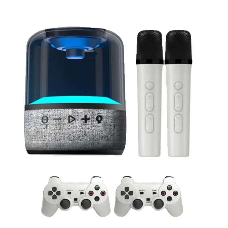 Smart voice glass game, karaoke, video, fitness and learning all-in-one machine