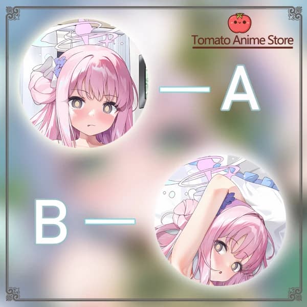 Game Anime Misono Mika Blue Archive 2WAY Dakimakura Hing Body Case Otaku Pillow Cover
