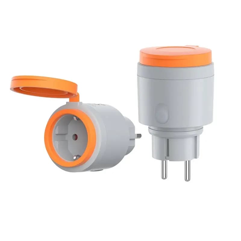 B27B S61STPF-PM-O Outdoor Wifi Smart Plug Matter Overload Protection And Power Detection For Garden And Patio Use EU Plug