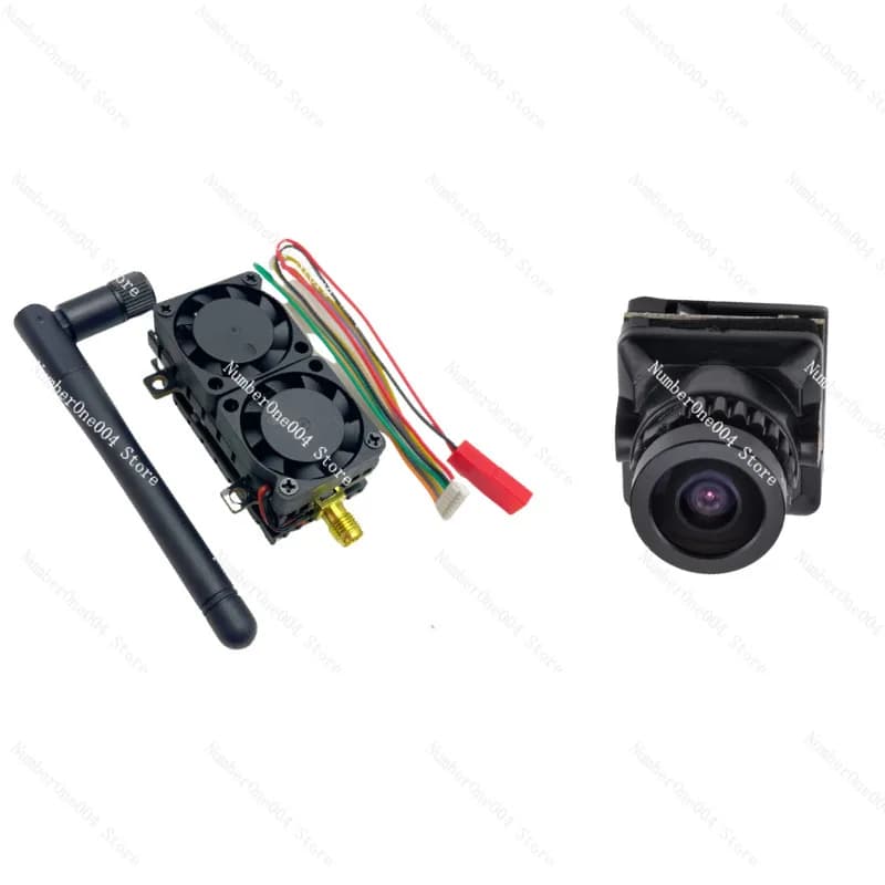 Crossing Machine 5.8G Versione a lungo raggio 5.5W Set di telecamere per trasmissione immagini ad alta potenza Angolo di visione FPV Bassa latenza
