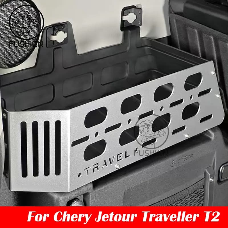Per Jetour Traveler T2 ICH·X K3 2025 Shanhai T2 2025 2026: Scatola portaoggetti per bagagliaio, Scatola portaoggetti laterale per auto, Parti e accessori modificati
