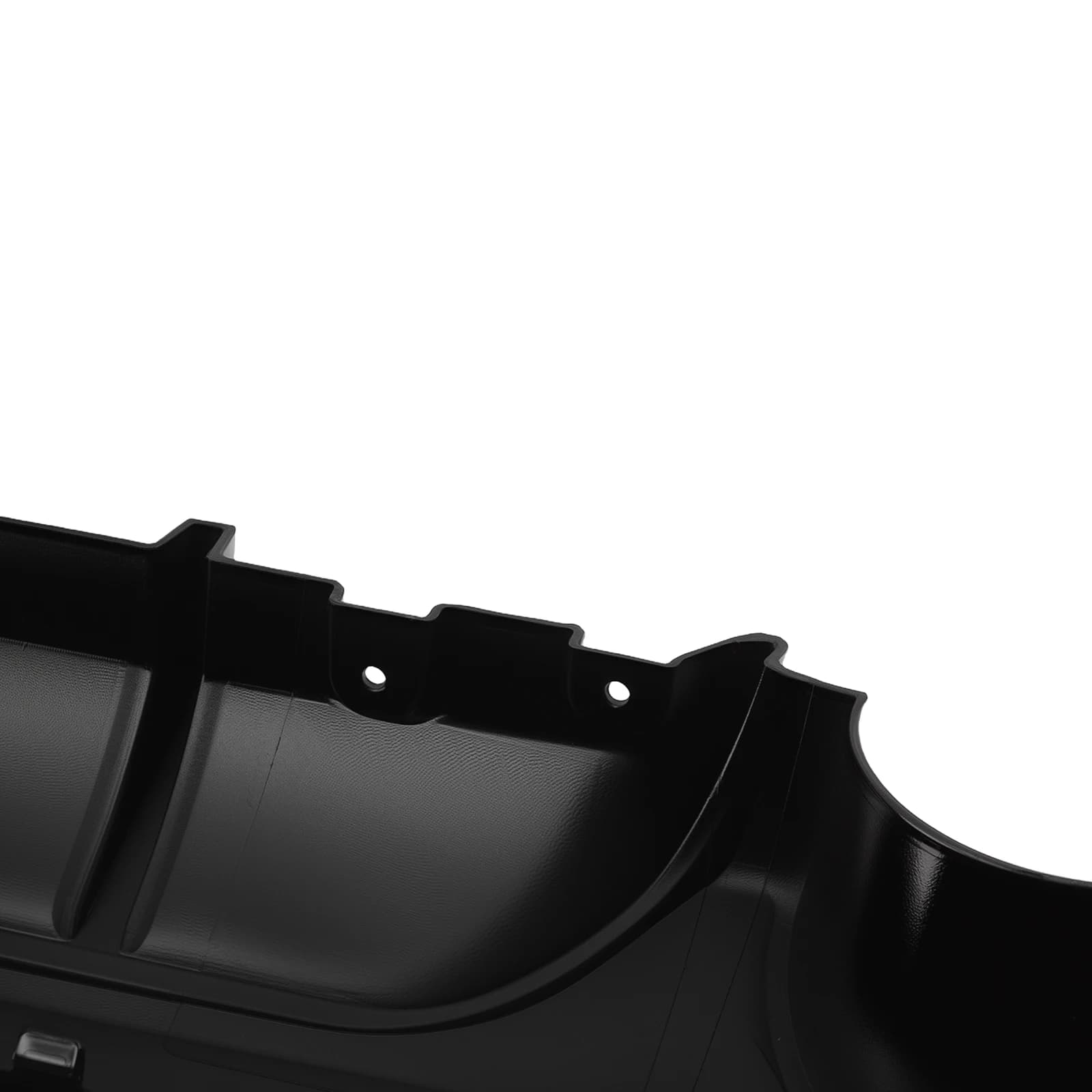 Black Polished PP diffuser for BMW Series 2 F22 F23 M Sport Coupé 2014-2020
