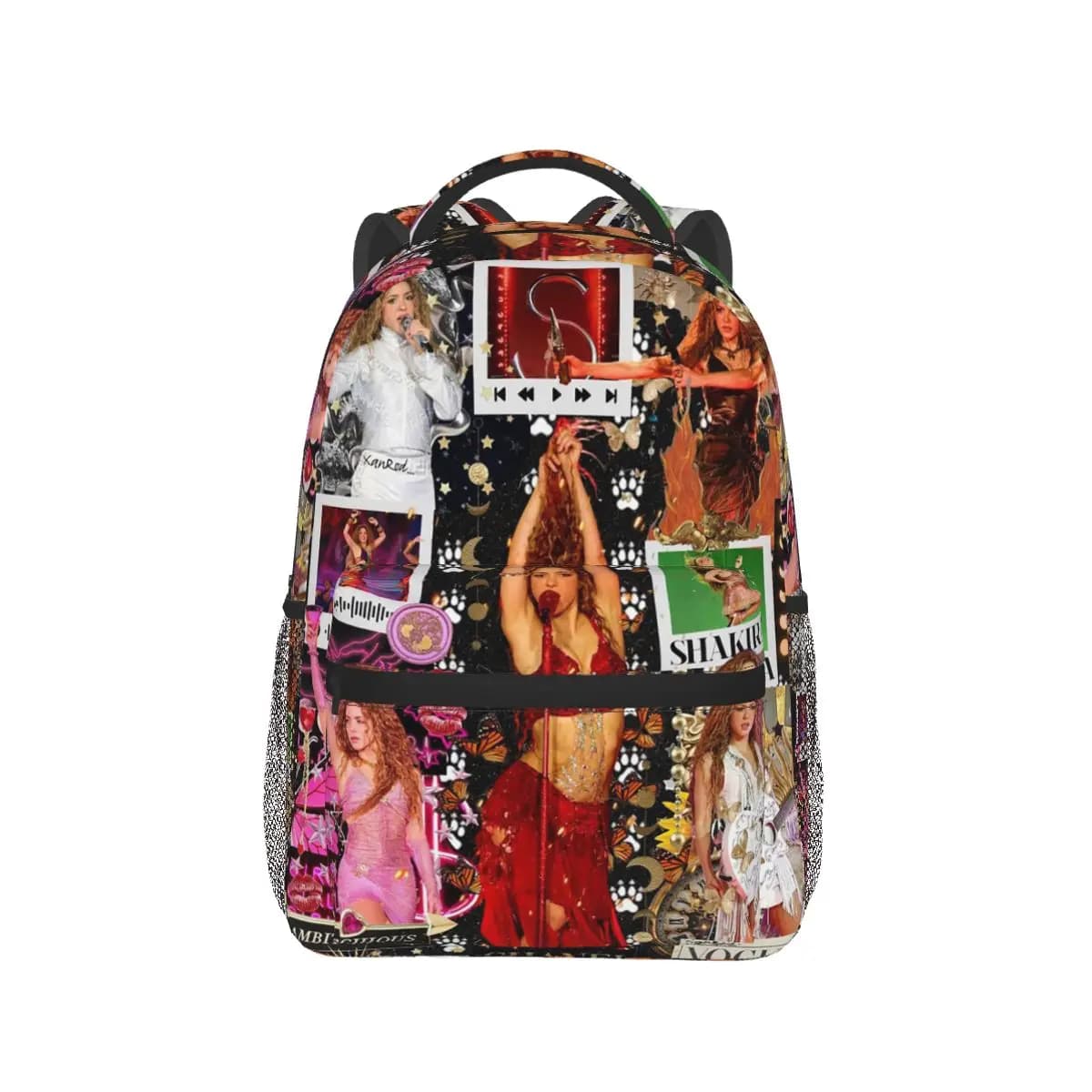 Shakira Hawaiian Travel Print Backpack Hot Sale Daypack Large Capacity Boys Girls BookBag School Bag Shoulder Bags for Men Women